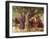 Genesis: Sarai overhearing the angels - Bible-William Brassey Hole-Framed Premium Giclee Print