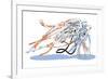 Genesis Worm-HR-FM-Framed Premium Giclee Print