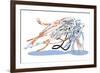 Genesis Worm-HR-FM-Framed Premium Giclee Print