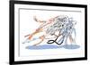 Genesis Worm-HR-FM-Framed Premium Giclee Print