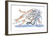 Genesis Worm-HR-FM-Framed Art Print