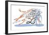 Genesis Worm-HR-FM-Framed Art Print