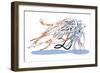 Genesis Worm-HR-FM-Framed Art Print