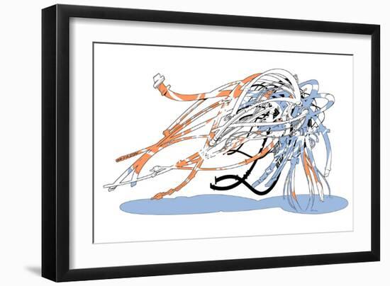 Genesis Worm-HR-FM-Framed Art Print