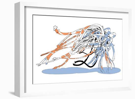 Genesis Worm-HR-FM-Framed Art Print