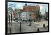 Genesse, Chippewa and Washington Streets, Buffalo, New York, USA, C1910-null-Framed Giclee Print