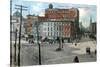 Genesse, Chippewa and Washington Streets, Buffalo, New York, USA, C1910-null-Stretched Canvas