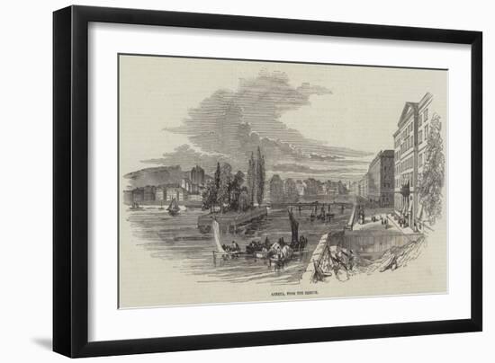 Geneva, from the Bergue-null-Framed Giclee Print