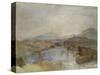Geneva from the West, from the Junction of the Arve and the Rhone, c.1836-J. M. W. Turner-Stretched Canvas