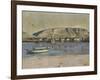 Geneva Harbour and the Saleve, 1878-Ferdinand Hodler-Framed Giclee Print