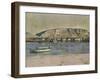 Geneva Harbour and the Saleve, 1878-Ferdinand Hodler-Framed Giclee Print