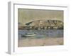 Geneva Harbour and the Saleve, 1878-Ferdinand Hodler-Framed Giclee Print