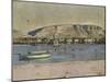 Geneva Harbour and the Saleve, 1878-Ferdinand Hodler-Mounted Giclee Print