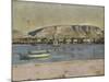 Geneva Harbour and the Saleve, 1878-Edgar Degas-Mounted Giclee Print