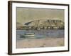 Geneva Harbour and the Saleve, 1878-Ferdinand Hodler-Framed Giclee Print