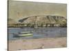 Geneva Harbour and the Saleve, 1878-Ferdinand Hodler-Stretched Canvas