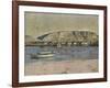 Geneva Harbour and the Saleve, 1878-Ferdinand Hodler-Framed Giclee Print