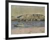 Geneva Harbour and the Saleve, 1878-Ferdinand Hodler-Framed Giclee Print