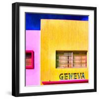 Geneva, Miami-Tosh-Framed Art Print