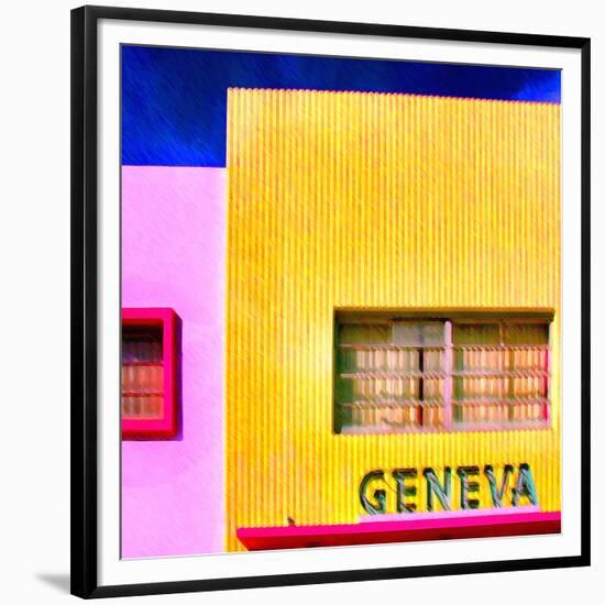 Geneva, Miami-Tosh-Framed Premium Giclee Print