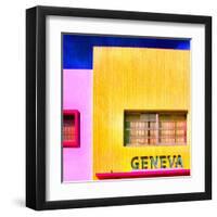 Geneva, Miami-Tosh-Framed Art Print