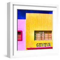 Geneva, Miami-Tosh-Framed Art Print