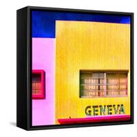 Geneva, Miami-Tosh-Framed Stretched Canvas