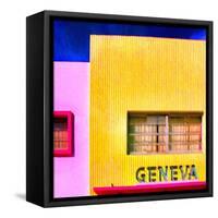 Geneva, Miami-Tosh-Framed Stretched Canvas