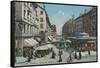 Geneva - Place Du Molard. Postcard Sent in 1913-Swiss photographer-Framed Stretched Canvas