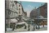 Geneva - Place Du Molard. Postcard Sent in 1913-Swiss photographer-Stretched Canvas