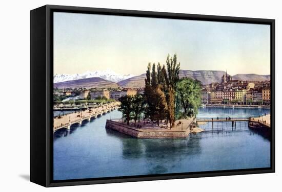 Geneva, Switzerland, 1926-null-Framed Stretched Canvas