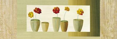 Vases avec fleurs II-Geneviève Boulez-Laminated Art Print