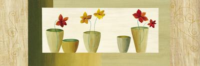 Vases avec fleurs II-Geneviève Boulez-Laminated Art Print