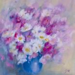 Roses and Irises-Genevieve Dolle-Giclee Print