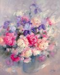 Roses and Irises-Genevieve Dolle-Giclee Print