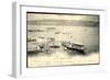 Genf, La Rade, Dampfer France, Anlegestelle, Stadt-null-Framed Giclee Print