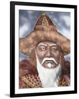 Genghis Khan (1162-1227)-null-Framed Giclee Print