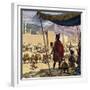 Genghis Khan Decided That Caracorum Would Be His Capital-Alberto Salinas-Framed Giclee Print