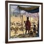 Genghis Khan Decided That Caracorum Would Be His Capital-Alberto Salinas-Framed Giclee Print