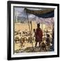 Genghis Khan Decided That Caracorum Would Be His Capital-Alberto Salinas-Framed Giclee Print