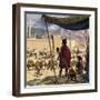 Genghis Khan Decided That Caracorum Would Be His Capital-Alberto Salinas-Framed Giclee Print