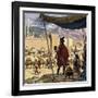 Genghis Khan Decided That Caracorum Would Be His Capital-Alberto Salinas-Framed Giclee Print