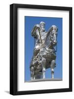 Genghis Khan equestrian statue, Erdene, Tov province, Mongolia, Central Asia, Asia-Francesco Vaninetti-Framed Photographic Print