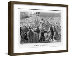 Genghis Khan Invades the West-J.b. Gatti-Framed Art Print