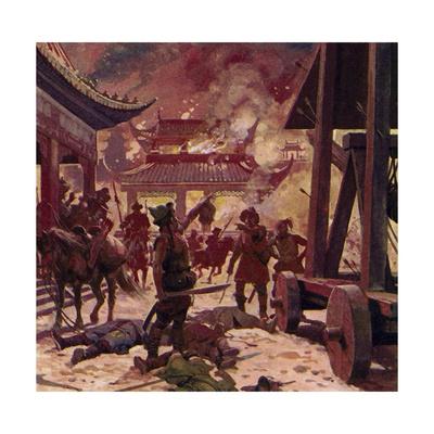 'Genghis Khan Killed the Population of Pekin and Razed the City to the