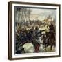 Genghis Khan Led His Army into the Middle East-Alberto Salinas-Framed Giclee Print