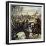 Genghis Khan Led His Army into the Middle East-Alberto Salinas-Framed Giclee Print