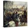 Genghis Khan Led His Army into the Middle East-Alberto Salinas-Stretched Canvas