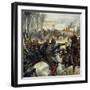 Genghis Khan Led His Army into the Middle East-Alberto Salinas-Framed Giclee Print