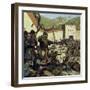 Genghis Khan Marched an Army of 200,000 into China-Alberto Salinas-Framed Giclee Print